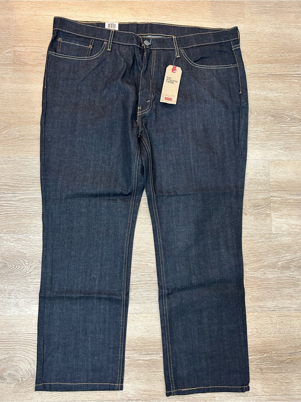 Levi’s 541 Athletic Taper Jeans Men’s 44x30 Dark Wash Stretch New With Tags